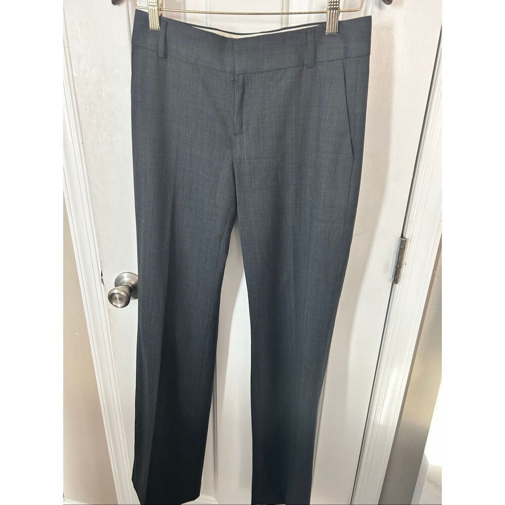 Banana republic Martin fit stretchy size 2 long dress pants color grey bluish bl